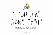 Badliner – Crayon Font, a Handwritten Font by Ivan Rosenberg (Thumbnail 7 of 12)