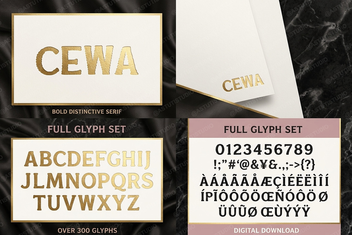 Cewa | Elegant Modern Serif, a Serif Font by Astuti Studio (Photo 19 of 25)