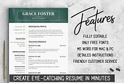 Teacher Resume Template / Teacher CV, a Resume Template by LevelUpResume (Thumbnail 2 of 5)