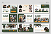 Coffee Business Google Slides, a Presentation Template by fluffstudio (Thumbnail 3 of 4)