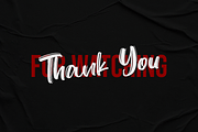 Shutdown Brush, a Script Font by RockboyStd (Thumbnail 12 of 12)