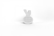 Cartoon Medal Mockup, a Merchandise Mockup by Qaleb Studio (Thumbnail 1 of 2)