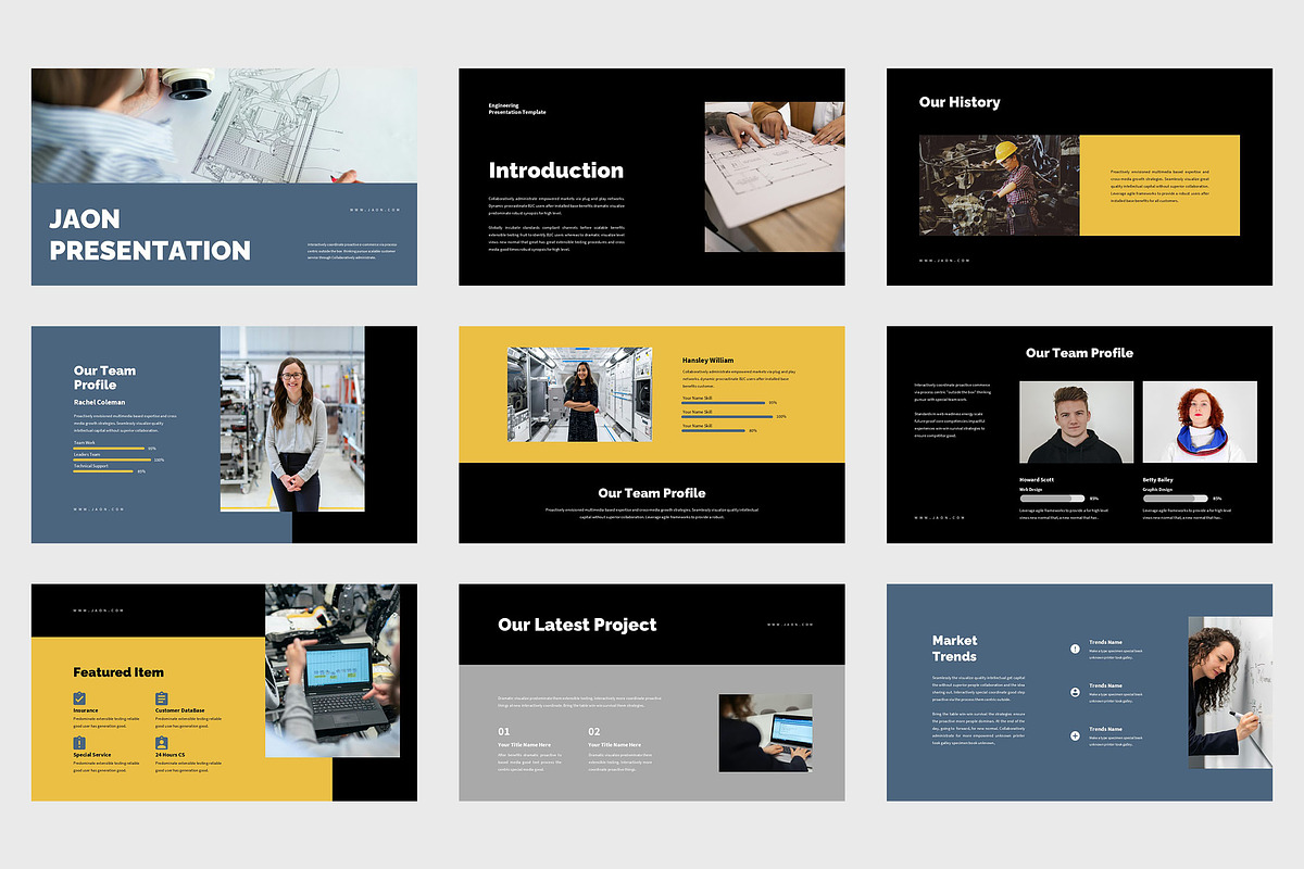 Jaon : Engineering Business Keynote, a Presentation Template by Punkl Camp (Photo 2 of 9)