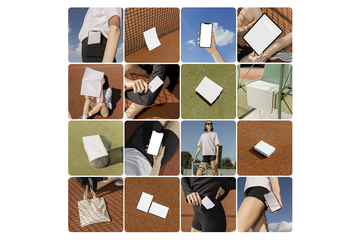 Tennis Mockup Collection, a Mockup by Sparrow & Snow (Photo 6 of 9)