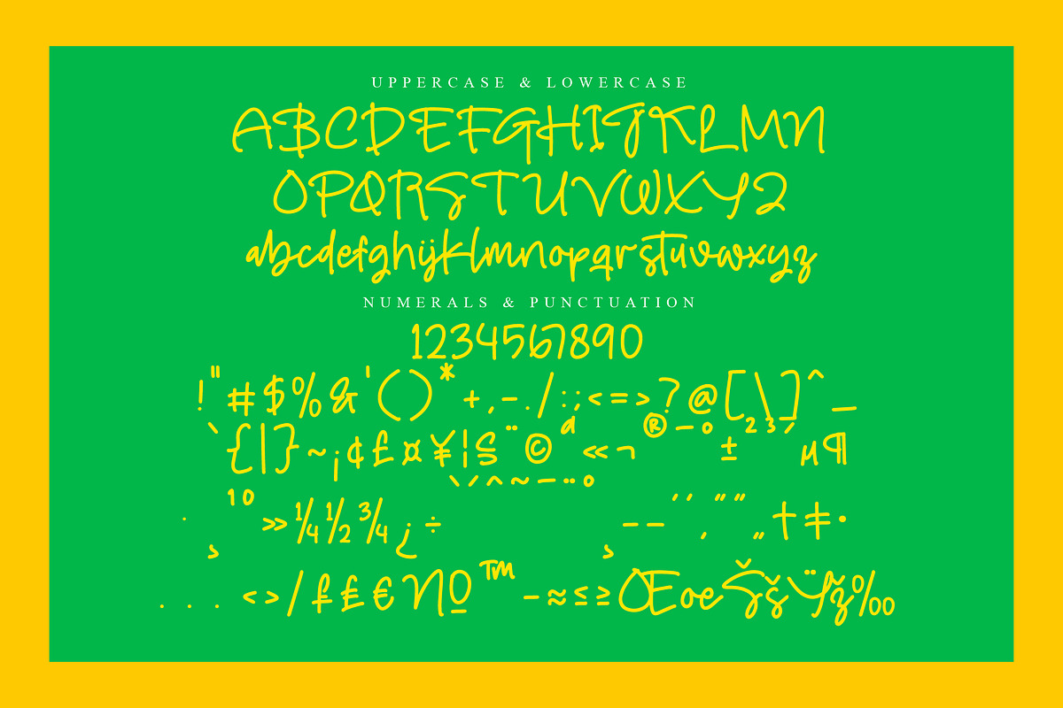 Joybright, a Script Font by operatype.co (Photo 12 of 14)