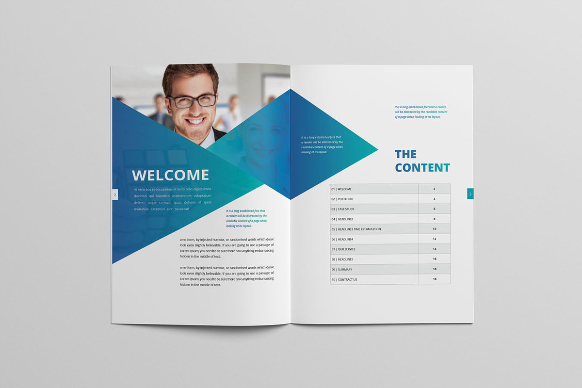 Company Profile Template, a Brochure Template by Taiffco (Photo 2 of 8)