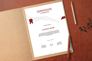 Certificate Template V10