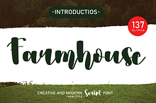Farmhouse | Handwriten Font