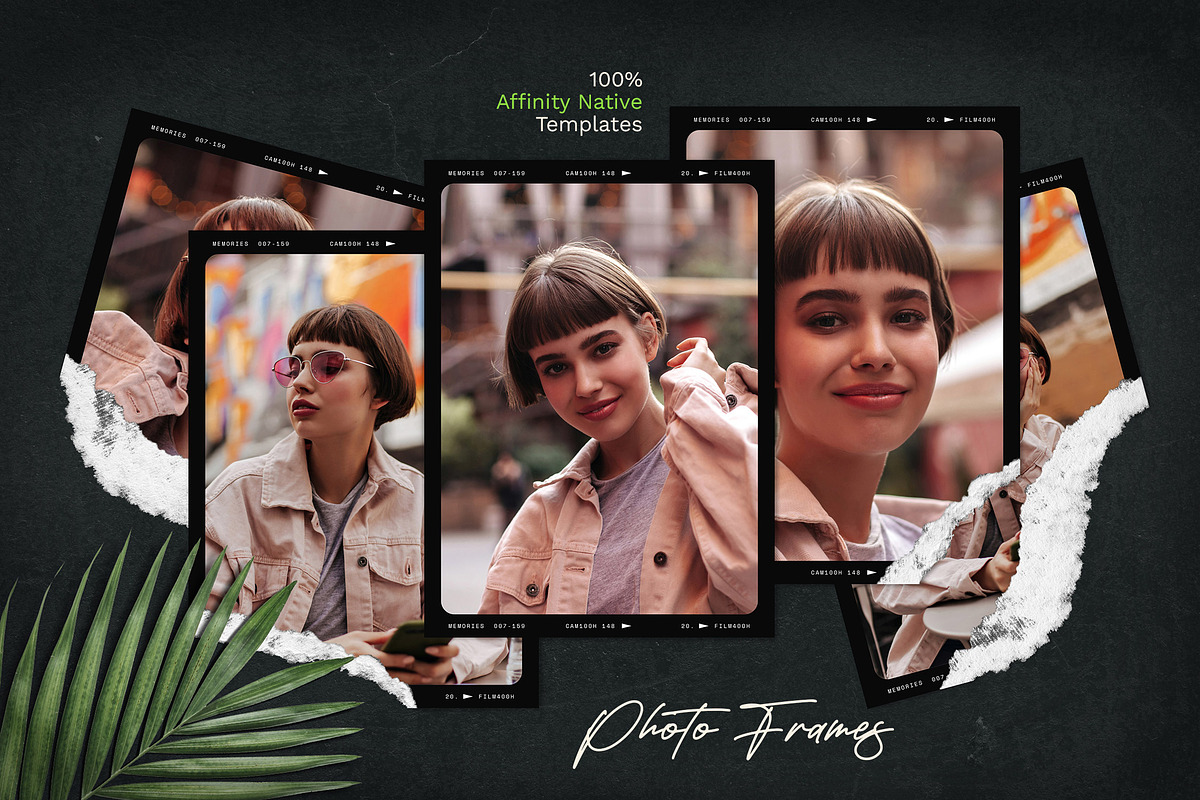 Photo Frames Affinity Templates Set, a Books & Magazine Mockup by Andrew Skoch Design (Photo 9 of 13)