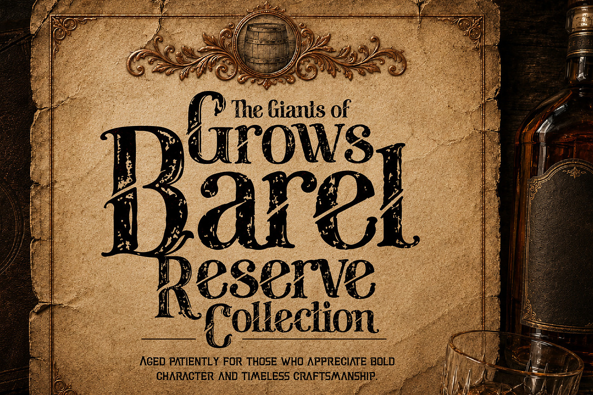 Mokaria Roastery - Vintage Rustic, a Serif Font by HypeWorksCo (Photo 6 of 15)