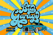 Beauty Retro, a Script Font by GloowStudio (Thumbnail 2 of 10)