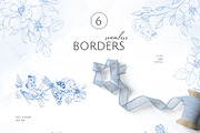 INSECTS & FLOWERS line art set, a Decorative Illustration by Yuliia Lashevska (Thumbnail 5 of 12)