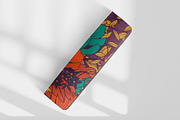 Yoga mat template mockup, a Household Mockup by GraphicVil (Thumbnail 9 of 9)