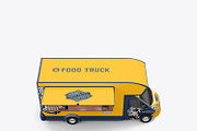 Food Trailer Mockup, a Product Mockup by OneVectorStock (Thumbnail 7 of 16)