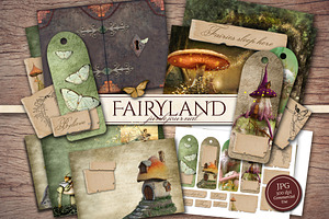 Fairy Scrapbooking Kit