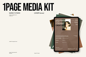 Joseph 1Page Media Kit