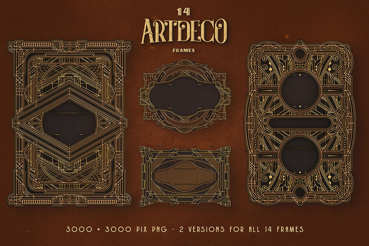 SALE Art Deco Toolkit, a Background Graphic by Cruzine (Photo 15 of 111)