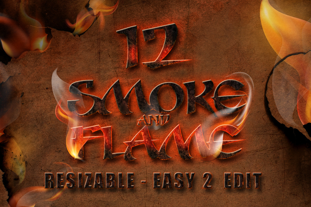 12 Smoke and Flame Effects