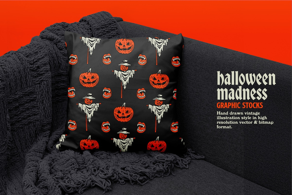 Halloween Madness Graphic Stocks, an Illustration by ARQAM Studio (Photo 5 of 9)