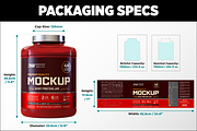 5lb Whey Protein Jar Mockup B2-Pro, a Packaging Mockup by Design Warlord (Thumbnail 13 of 16)