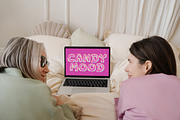 Candy Bubble Photoshop Text Effect, a Layer Style Add-On by barsrsind (Thumbnail 2 of 2)