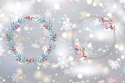 Winter floral compositions and decor, a Decorative Illustration by Watercolor arts (Thumbnail 5 of 11)