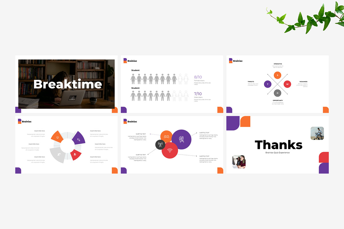 Modern Quiz Experience Presentation, a Presentation Template by Eklip Studio (Photo 5 of 6)