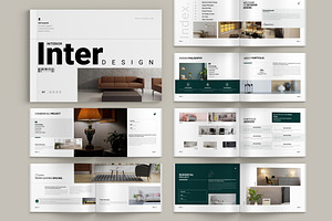 Interior Portfolio Brochure