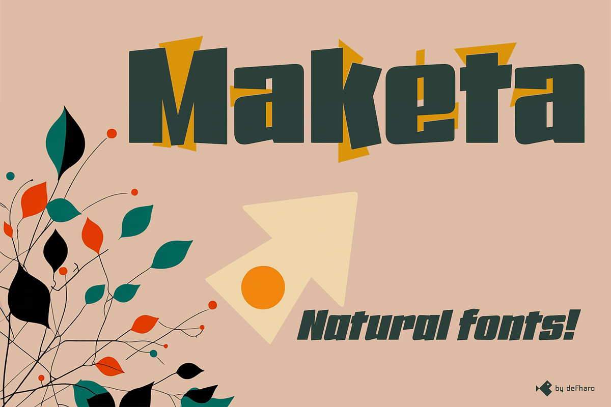 Maketa display, a Sans Serif Font by deFharo (Photo 6 of 11)