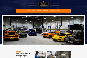 Pitstop - Car Repair WordPress Theme