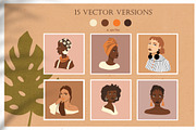 Diverse Beauty, a Decorative Illustration by Scarlet Heath Art (Thumbnail 5 of 19)