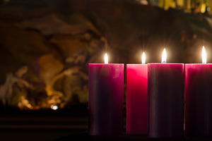 Advent Candles Week 4