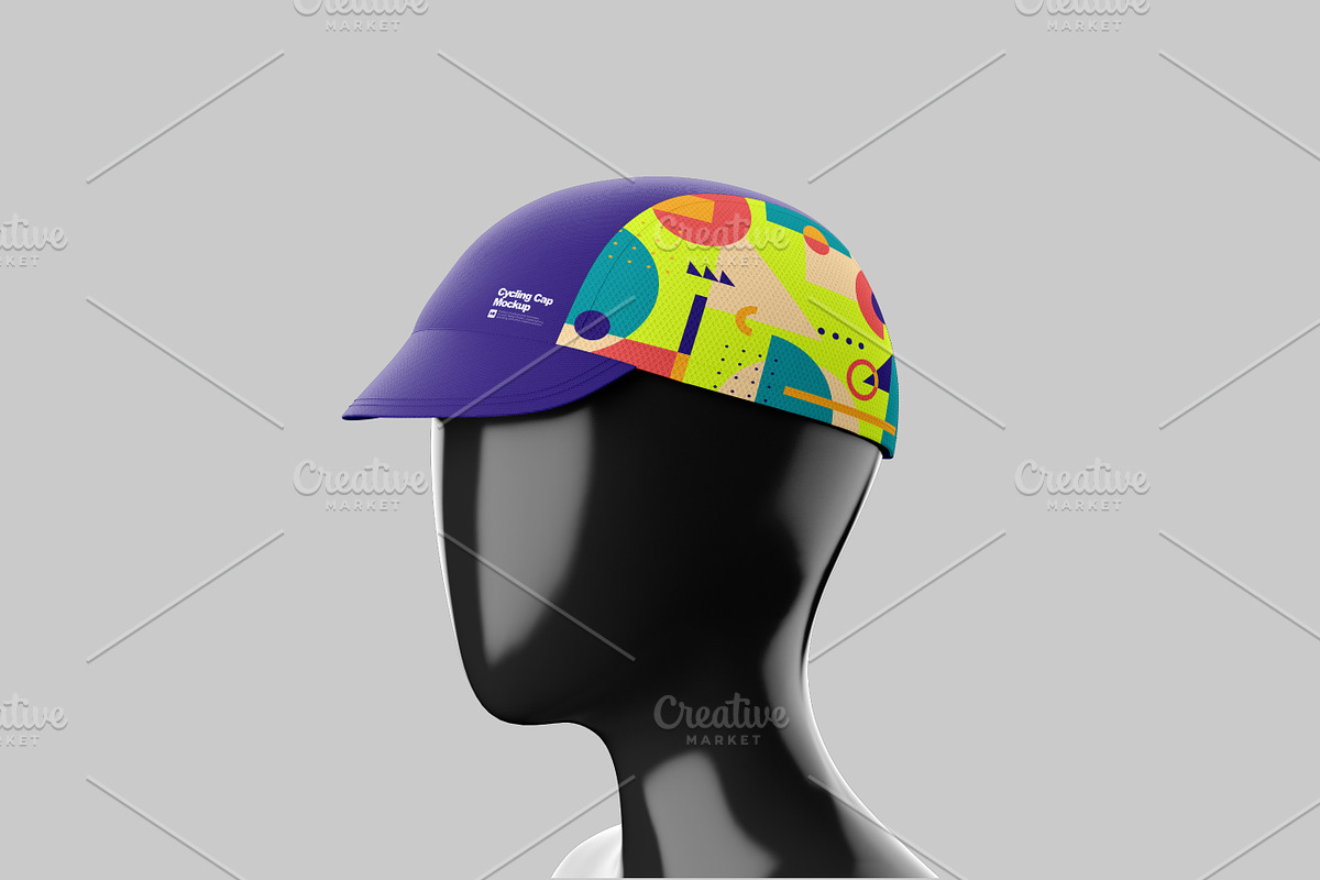 Cycling Cap Mockup, a Hat Mockup by Aprndy85 (Photo 6 of 7)