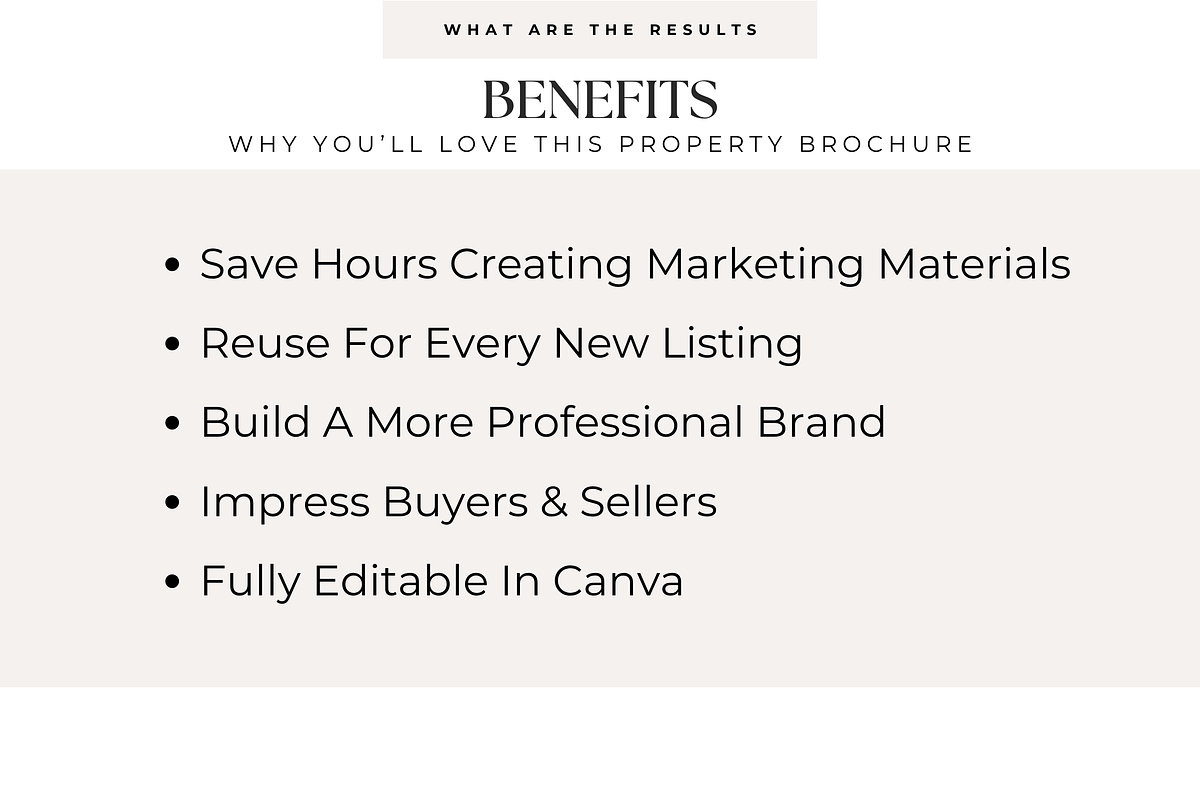 Real Estate Listing Brochure, a Brochure Template by BrandhavenStudio (Photo 5 of 11)
