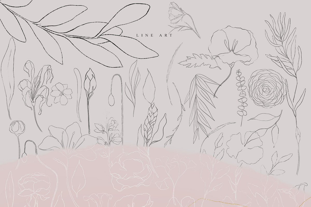 THE FLORIST Botanical Meadow Garden, a Decorative Illustration by January Bloom (Photo 24 of 26)