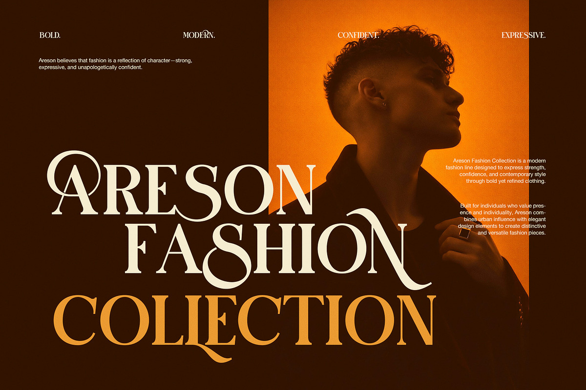 Subys Elegant Display Serif Font, a Serif Font by Graphicxell (Photo 3 of 8)