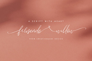 Fernando Willow Heart Script