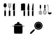 Kitchen utensil icon template, a Solid Icon by Sumberpangan (Thumbnail 1 of 3)