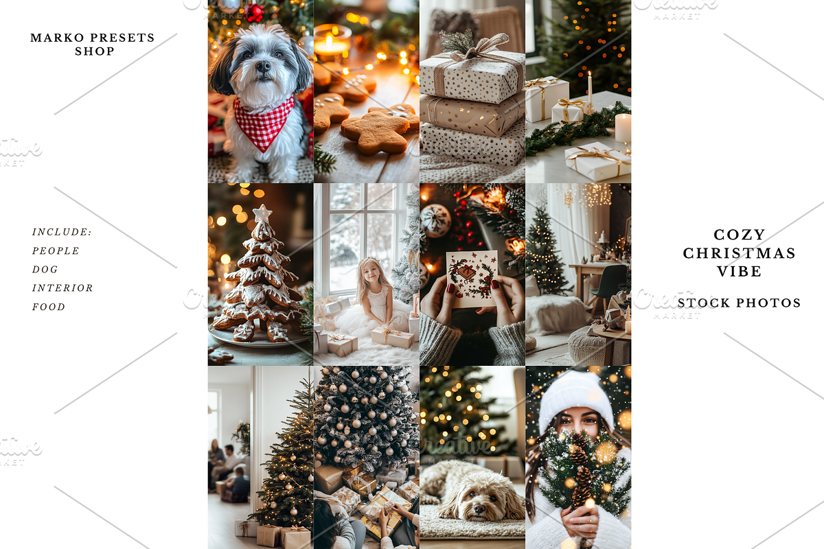 Cozy Christmas Stock Photos, a Holiday Photo by MarkoPresets (Photo 6 of 10)