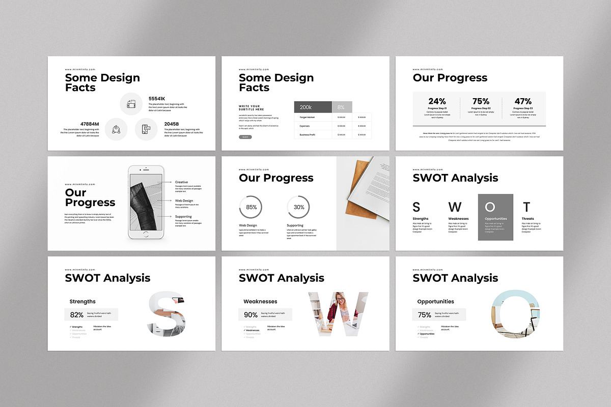 Minml Presentation Template, a Presentation Template by evgenystudio (Photo 18 of 28)