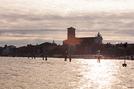 Sunlight on the Venice skyline, an Architecture Photo by Bepslabor