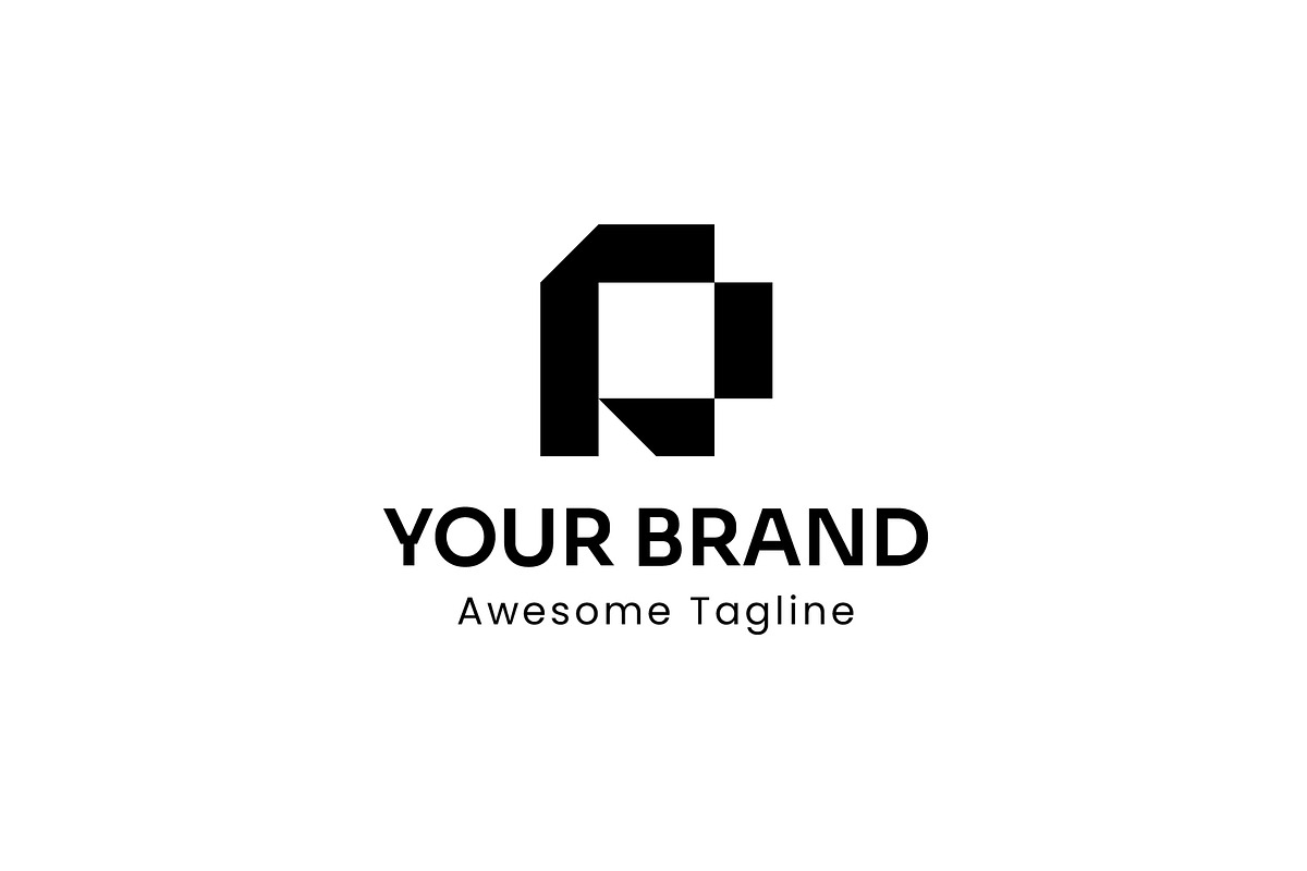 GEOMETRIC LOGO-LETTER P, a Templates & Theme by Dorst Branding (Photo 2 of 3)