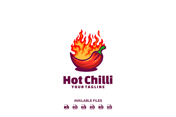 Hot Chilli Logo preview 2