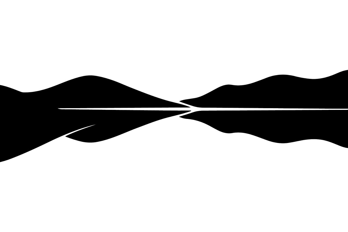 Mirror Landscape Silhouette, an Object Graphic by Designer_Momina (Photo 4 of 20)