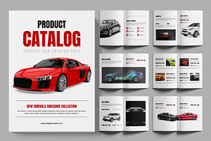 Product Car Catalog Design, a Brochure Template by ContestDesign