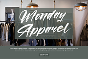 Roughton Bogatha Modern Brush Font, a Script Font by Letterena Studios Script (Thumbnail 2 of 15)