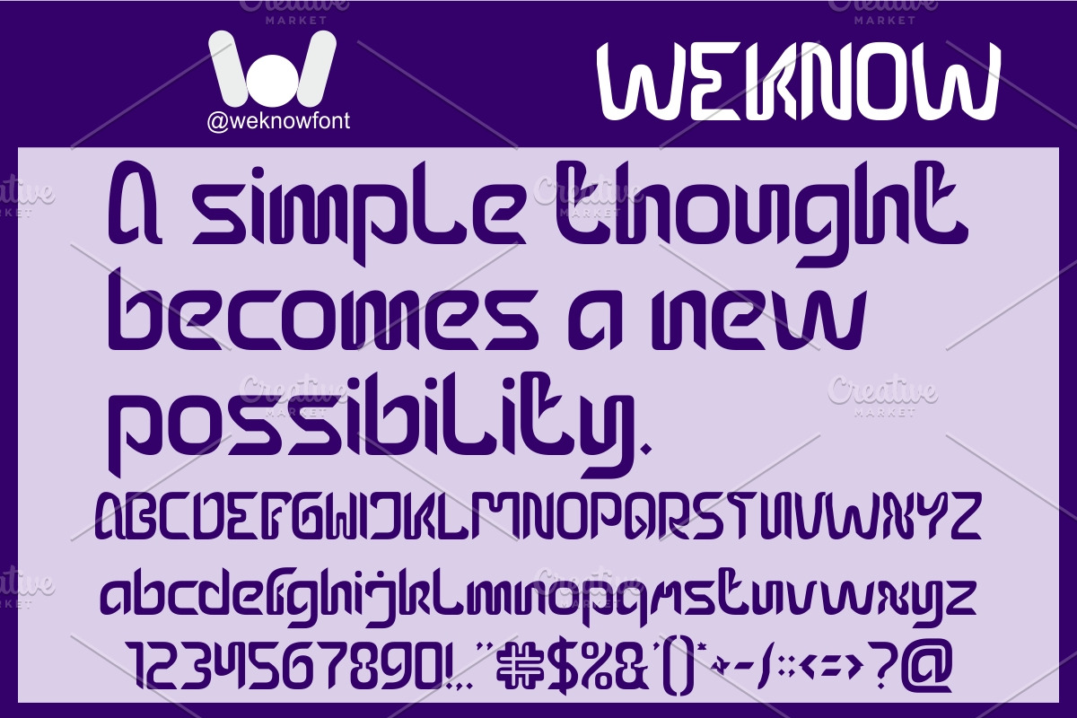 EFFECT FONT, a Blackletter Font by weknow (Photo 2 of 8)