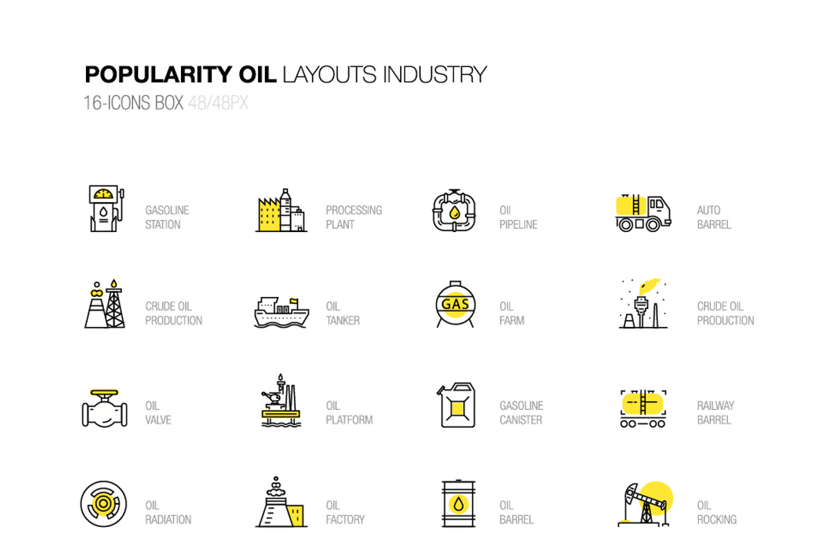 Popularity oil layouts, a Technology Illustration by Vladimir Vihrev (Photo 10 of 10)