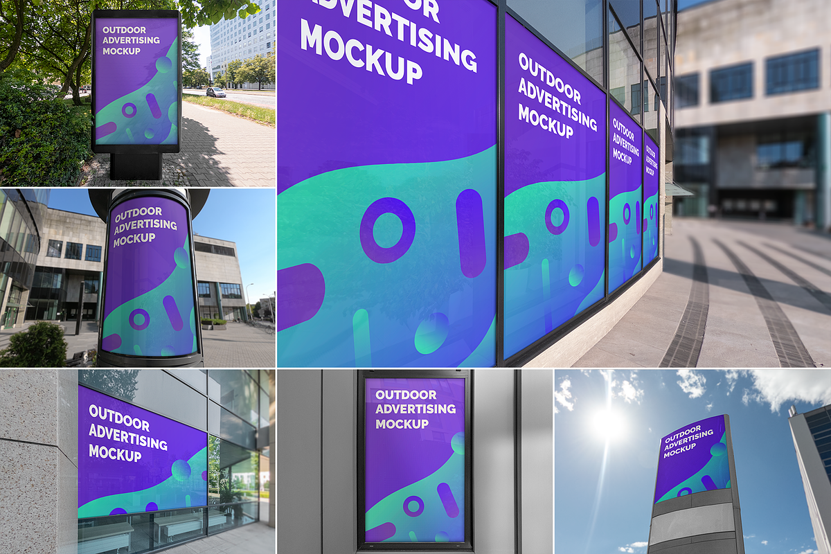Outdoor Advertising Mockups, an Advertising Mockup by Mint Mockups (Photo 6 of 8)