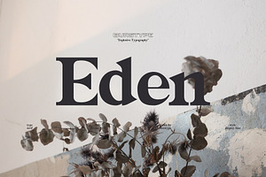 EDEN - MODERN DISPLAY SERIF FONT